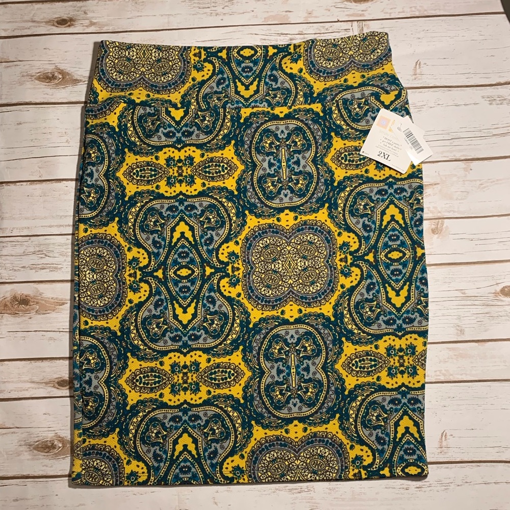 NWT LuLaRoe Cassie Pencil Skirt 2XL